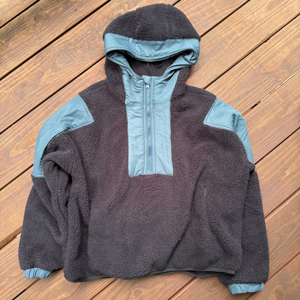 Free People - Lead the Pack Fleece Pullover Hoodie